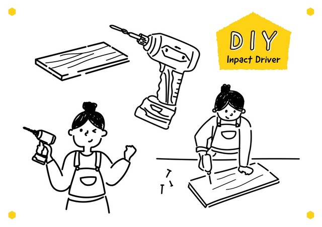 自分で行うDIYリフォームとプロに頼む施工の違いを解説するイメージ図